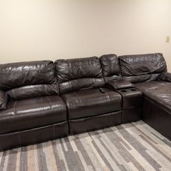Leather Couch