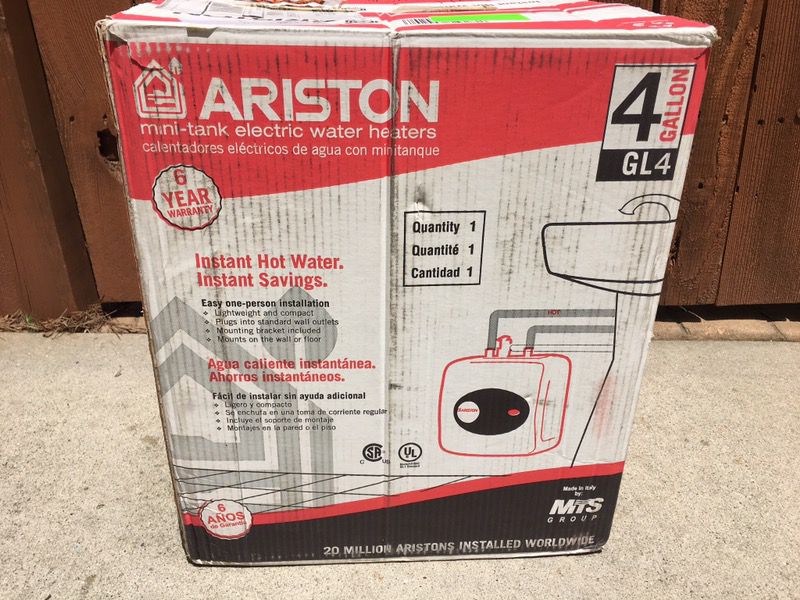 Ariston 6-Gallon Electric Mini Tank Water Heater in the Water Heaters  department at