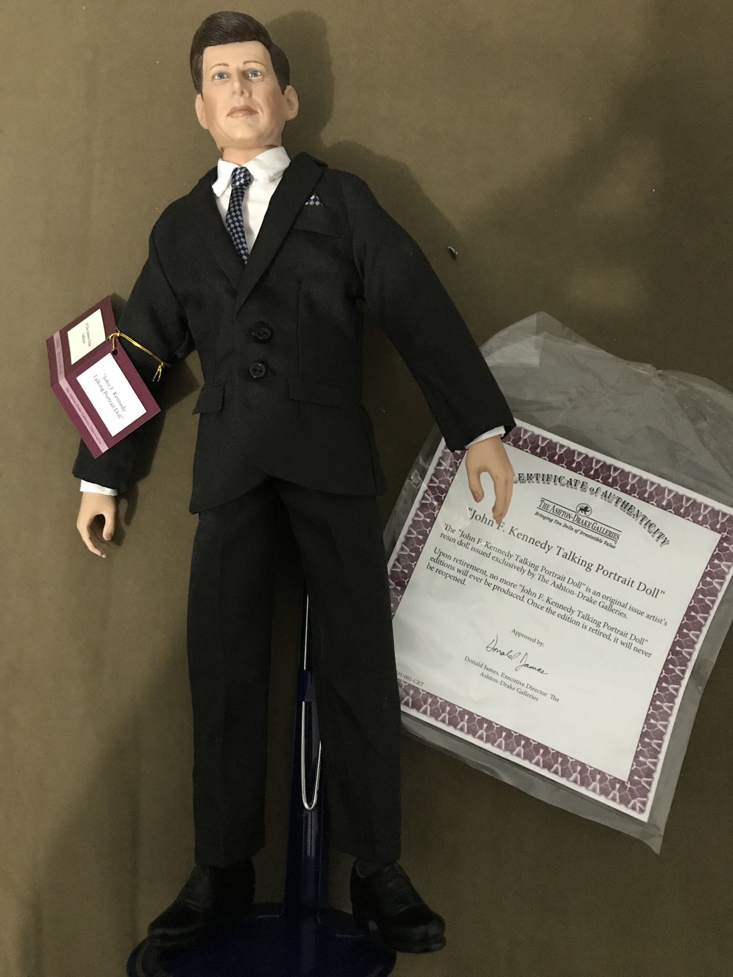 John F Kennedy Doll