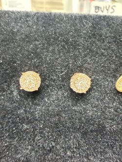 14k rose gold earrings