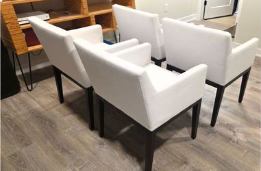 Set of 4 Restoration Hardware Morgan chairs