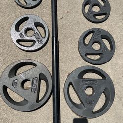 Set Of Olympic Weight Plates