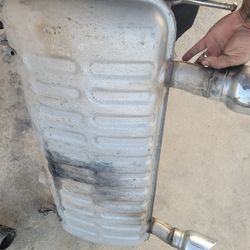 muffler dual exaust