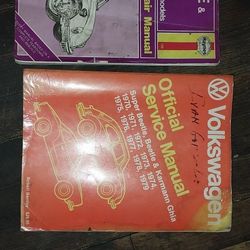 Lot Of 2 Factory Haynes V.W Complete Manual Deal