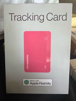 Apple MFi Certified Wallet Tracker Card for Travel