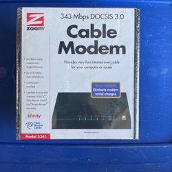 Cable Modem  343 Mbps DOCSIS 3.0 