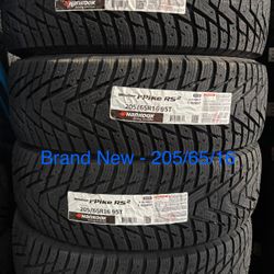 (4) - 205/65R16 Hankook Winter i*Pike RS2 Snow Tires