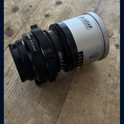 Blazar 50mm Blue flare with PL-E Mount