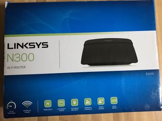 Linksys E1200 Wireless N300 Wi Fi Router