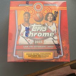 2025-26 Topps Chrome McDonald’s All American Mega Box
