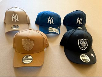 Culture Kings Raiders / Yankees hats! Adjustable, NewEra & 47brand - NEW