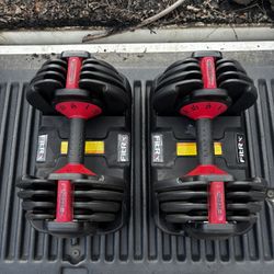 FitRx Adjustable Dumbbell Set