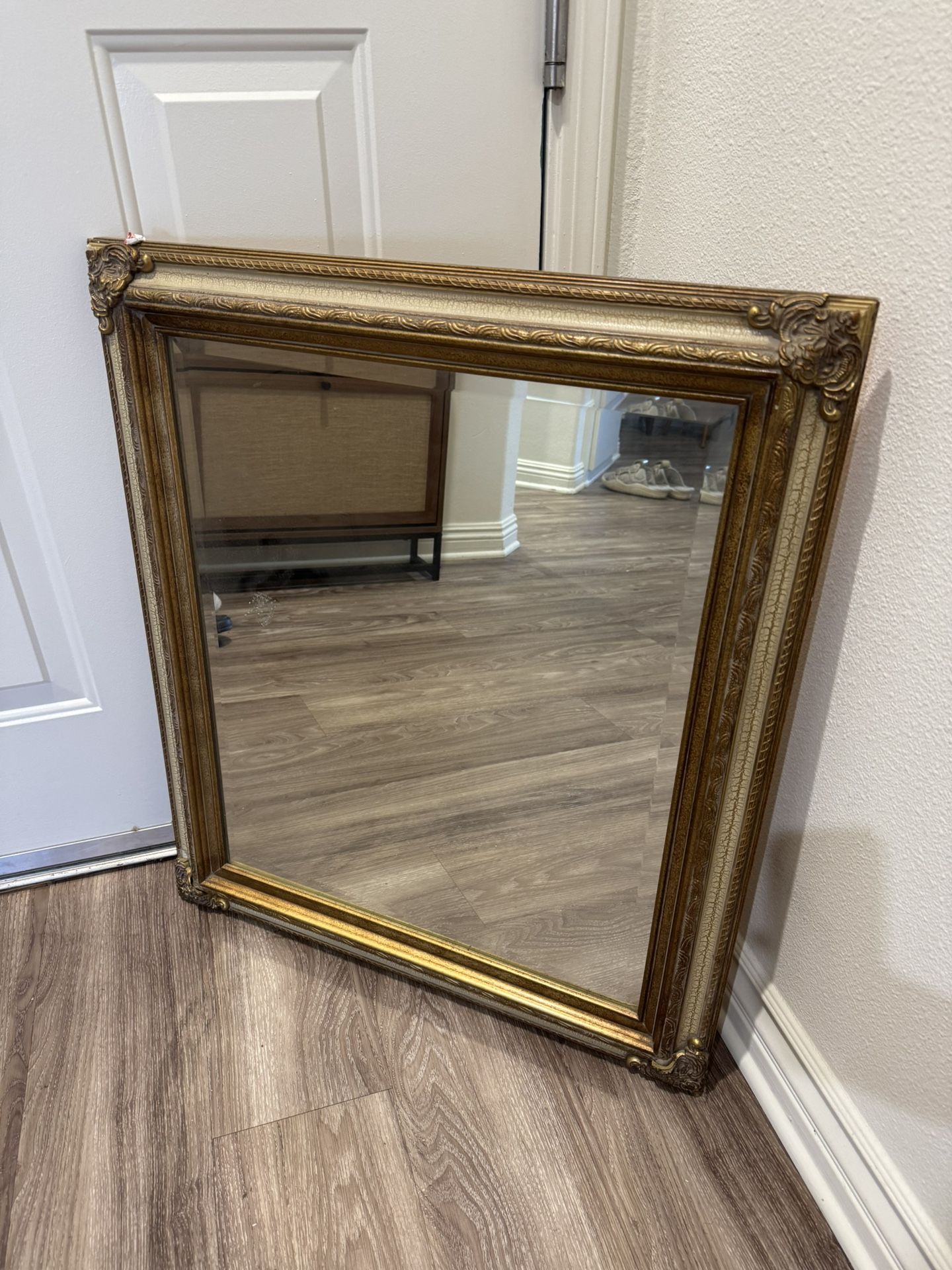 Gold Antique Mirror