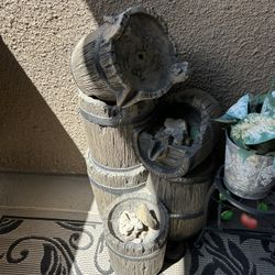 Barrel Fountain