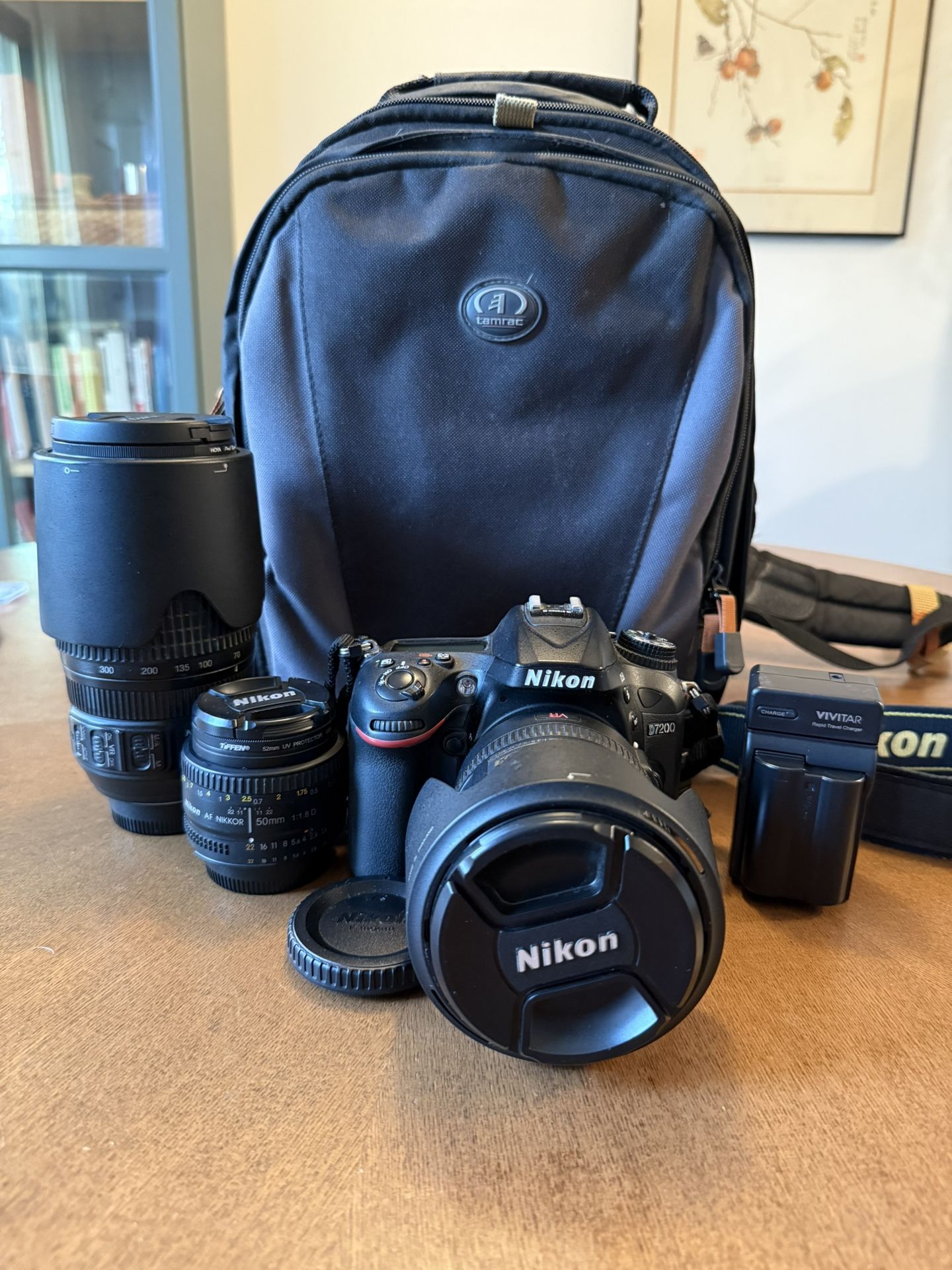 Nikon D7200 with Lenses