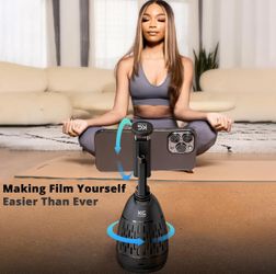 Auto Face Tracking Smart Tracker Pod for Vlogging, Photos, Videos