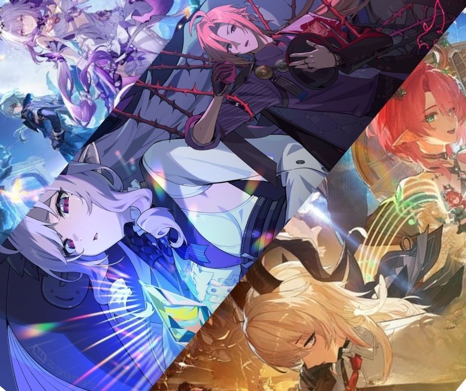 pilot your honkai,wuthering waves, genshin,zzz account