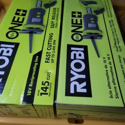 RYOBI 18V ONE + RECIPROCATING SAW (TOOL ONLY) NEW $70 EACH 