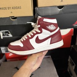 Jordan Artisanal Team Red 1s size 9.5 USED 