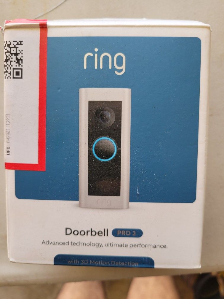 Ring Doorbell Pro 2 3D Motion Detection