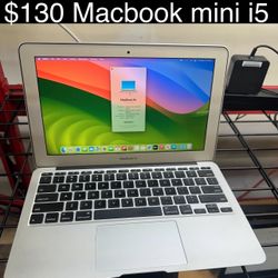 Apple MacBook Air Mini Laptop 11” i5 SSD Mac OS Sequoia Good Battery 