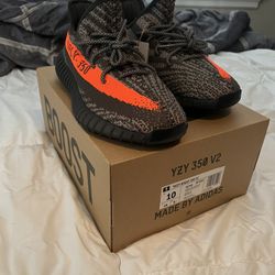 Adidas Yeezy Boost 350 V2 Carbon Beluga DS Size 10