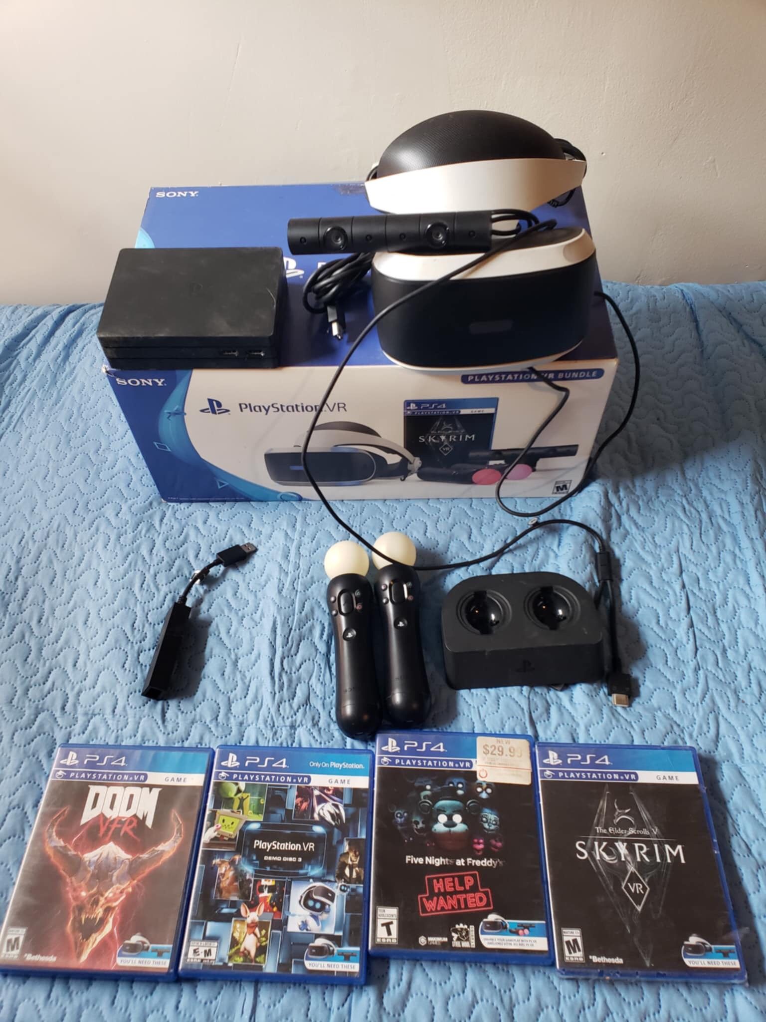 4 VR Games, With VR Bundles In Box New Conditions VR Glasses, VR Everything. CAN be play Playstation 5 PS4 PS 4 Pro PS5 $300! Free delivered in person