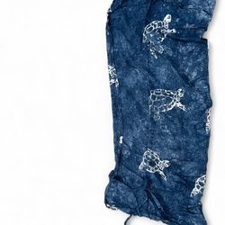 Blue sarong with turtle details one size - Swim Cover 