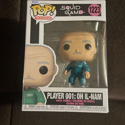 Squid Game Player 001: OH IL- NAM Vinyl Figurine