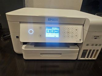 Epson Ecotank Et-3710 Wireless Color Inkjet All-in-One Supertank Printer, White