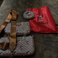 Three Peace Cross Body GG Bag