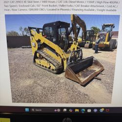 2021 Cat 299D3 XE