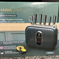 Charmline Self Cleaning Cutting Boards And Knife Set