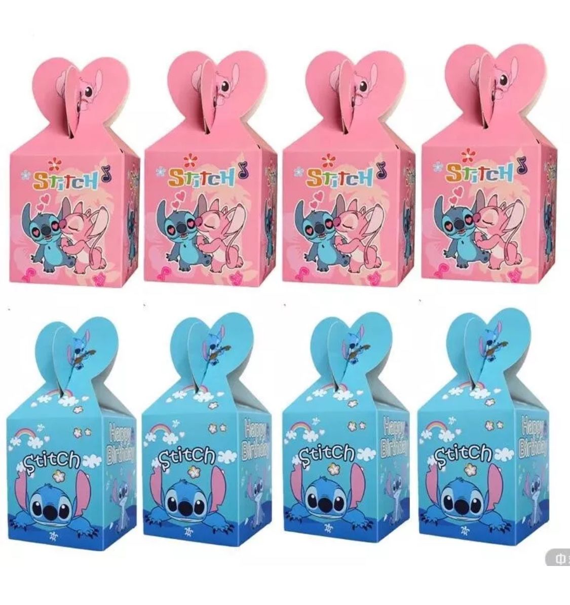 24 Stitch And Angel Candy Box Birthday Baby Shower 