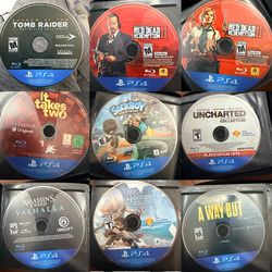 PS4 Games: 12 Disc Game Bundle! EPIC GAMES!!!