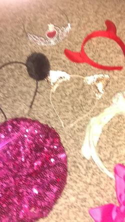 Hair accessories, head bands, cat ears