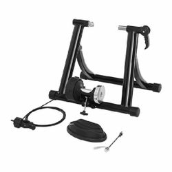 Indoor Bike Trainer Stand, Reduces Noise, Curvy Stable Frame 