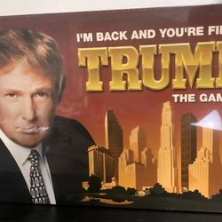 PENDING PICKUP Trump The Game 1989 Milton Bradley Factory Sealed