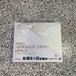Brand New! ASUS ROG MAXIMUS Z890 APEX Intel® Z890 LGA 1851 ATX Gaming PC Motherboard
