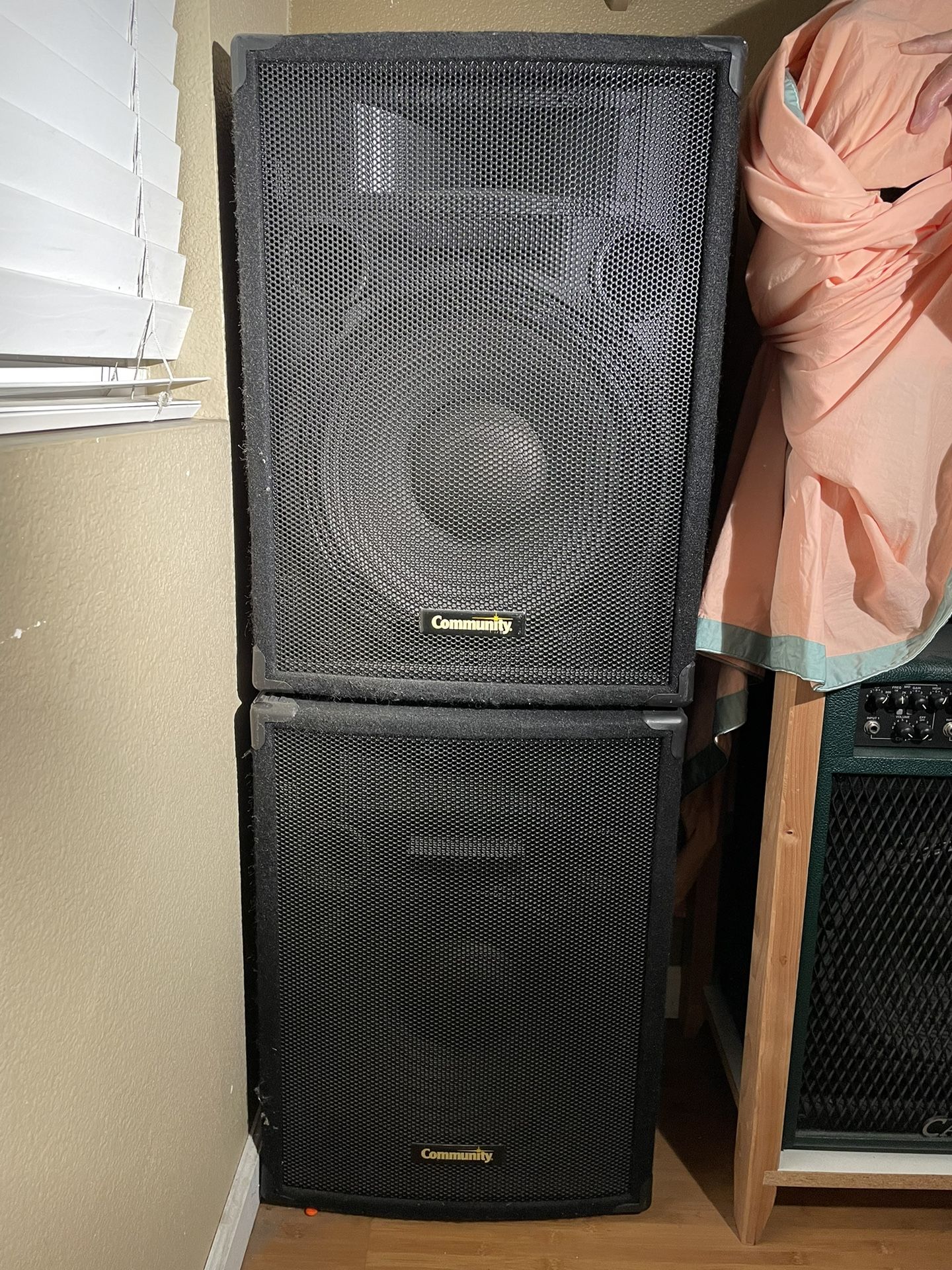 Community MVP15 DJ Speakers $150 obo