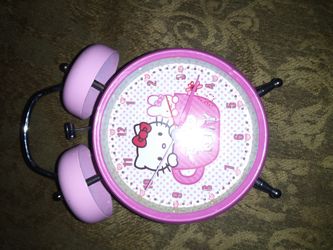Hello Kitty alarm clock