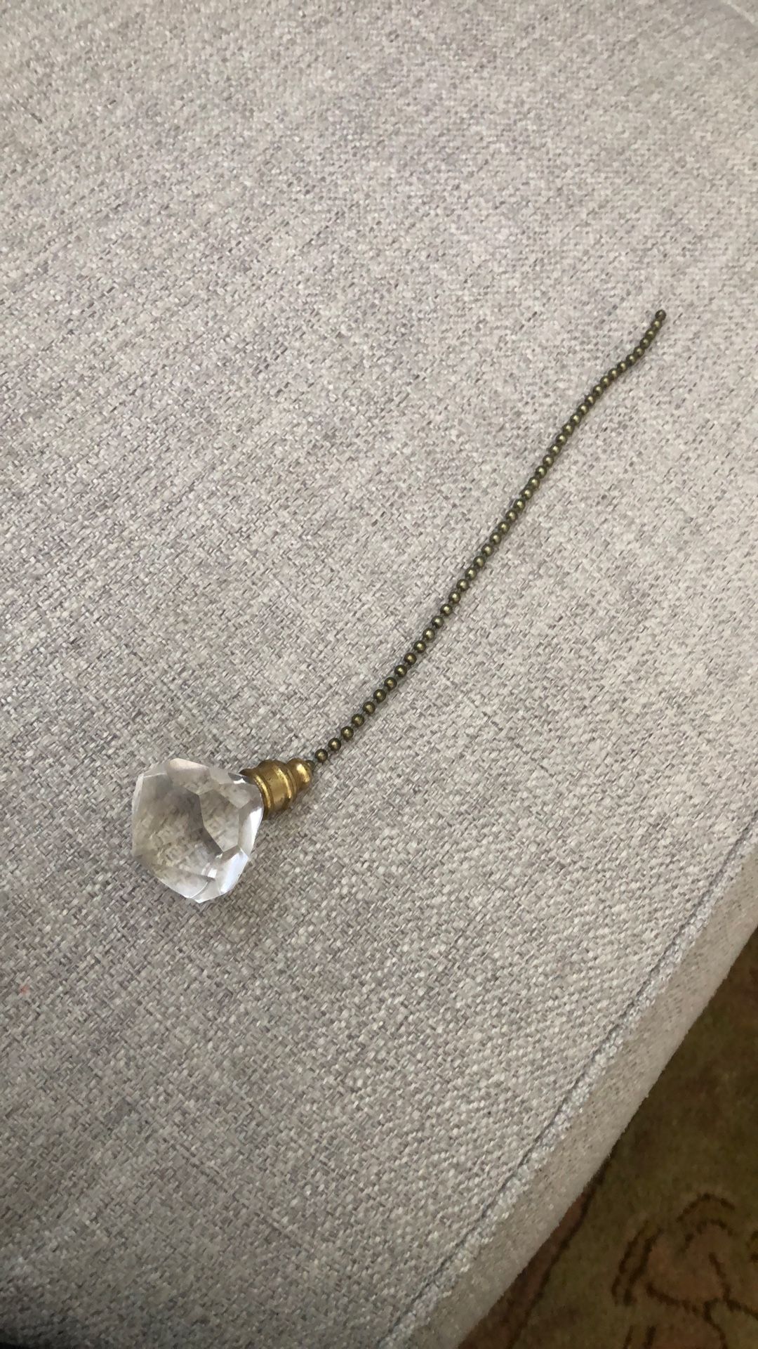Glass/Chain Pull For Ceiling Fan
