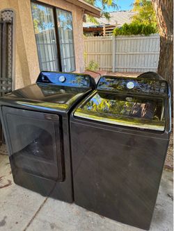 SAMSUNG WASHER & GAS DRYER
