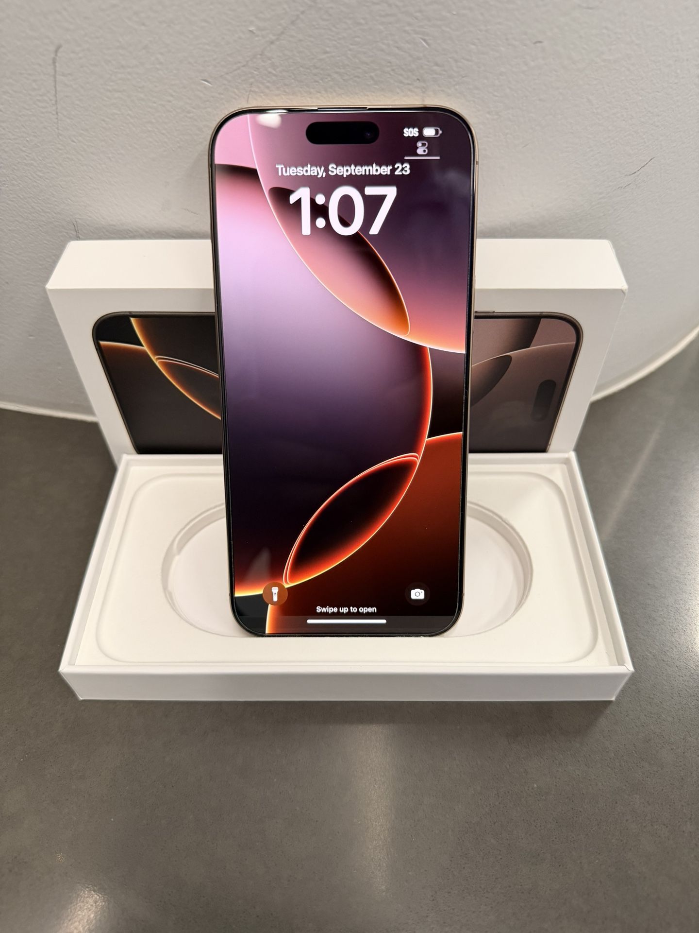 IPhone 16 Pro Max  256  GB. Pristine Like New  Condition Unlocked Use Any Carrier Hablo Espanol.
