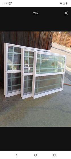 3 window 42x48 and one 88x42 block newConstruction,