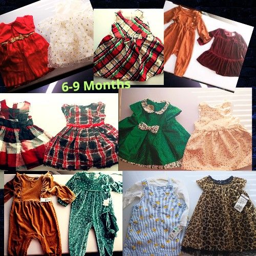 Girls Clothes 6-9 Months