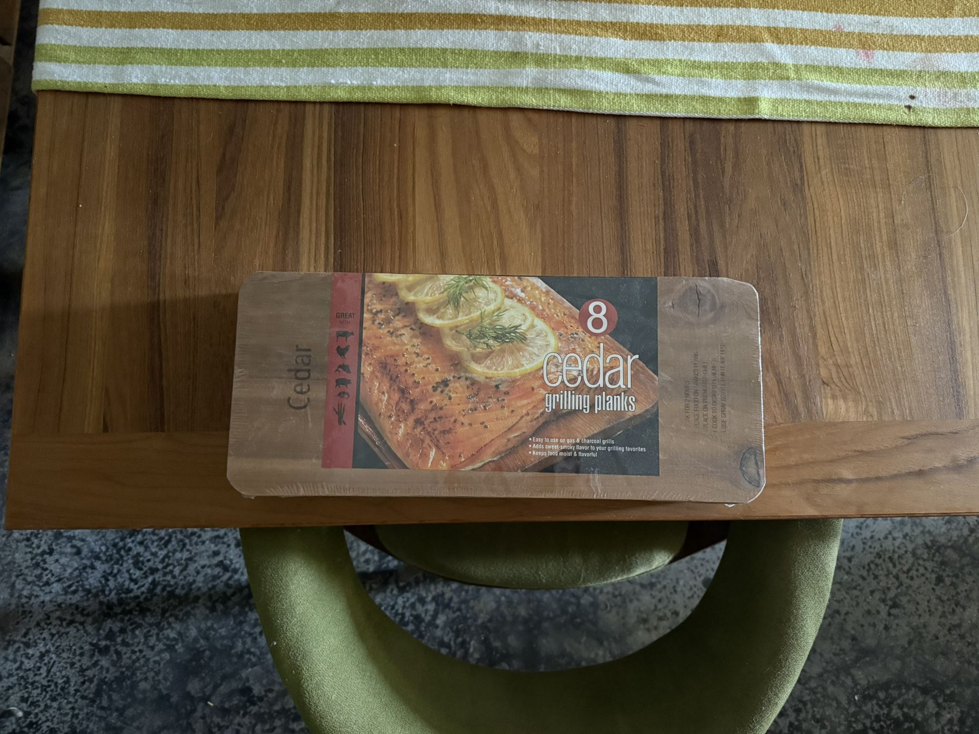 New 8 Pack Large Cuisine Cedar Grilling Planks
