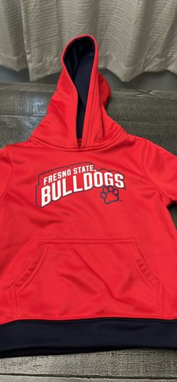 Fresno State Bulldogs Red Pullover Hoodie