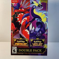 Nintendo Switch Pokemon Scarlet And Violet Double Pack