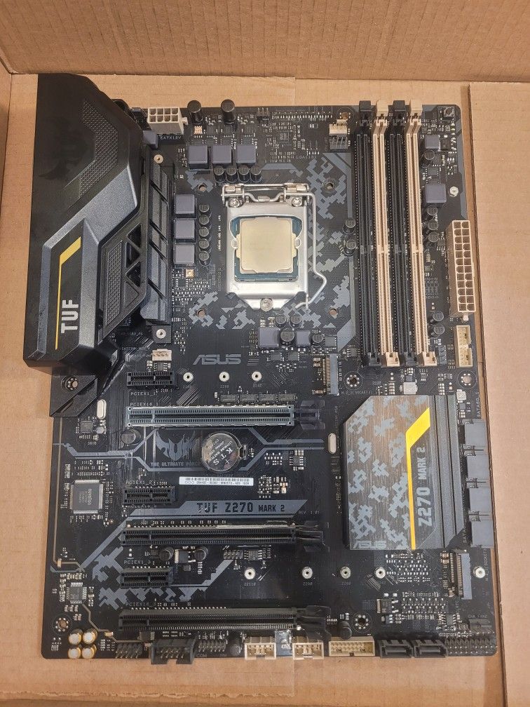 i7-7700k & Asus Tuf Z270 Mark 2 Motherboard *Read Description*